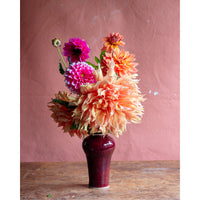 Frances Palmer, Oxblood Porcelain Vase 2