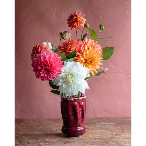 Frances Palmer, Oxblood Porcelain Vase 4