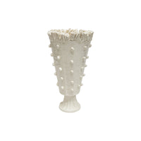 Frances Palmer, Small Footed Column Bead with Ruffle