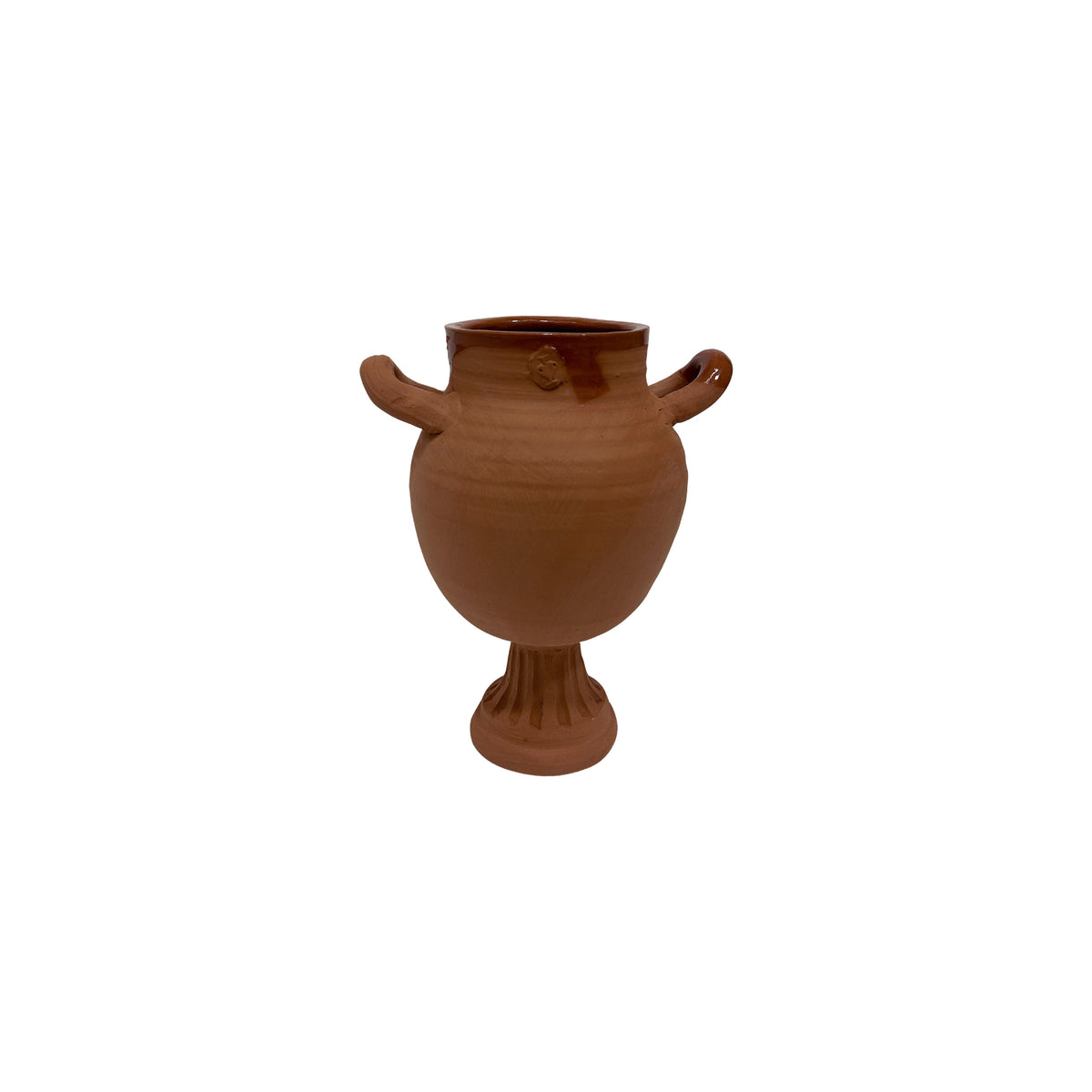 Frances Palmer, Terracotta Vase with Round Handles