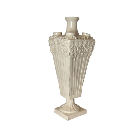 Frances Palmer, 5 Spout Square Pedestal Flower Tulipiere