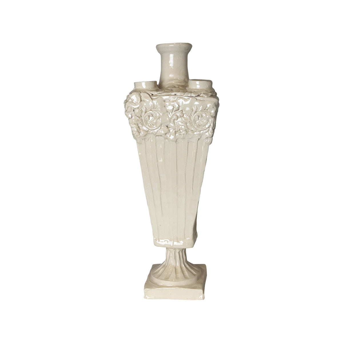 Frances Palmer, 5 Spout Square Pedestal Flower Tulipiere