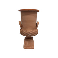 Frances Palmer, Terracotta Diego Urn Square Neck Pedestal
