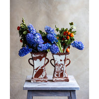 Frances Palmer, Flat Marbleized Vase