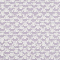 Fortuny Papiro Pillow in Lavender and White