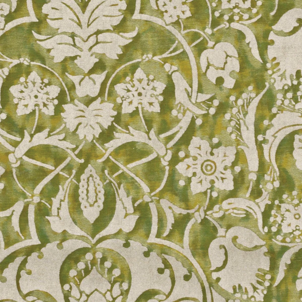Fortuny Persepolis Pillow in Green and Gold