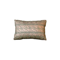 Fortuny Farnese Frieze Pillow in Green and Gold