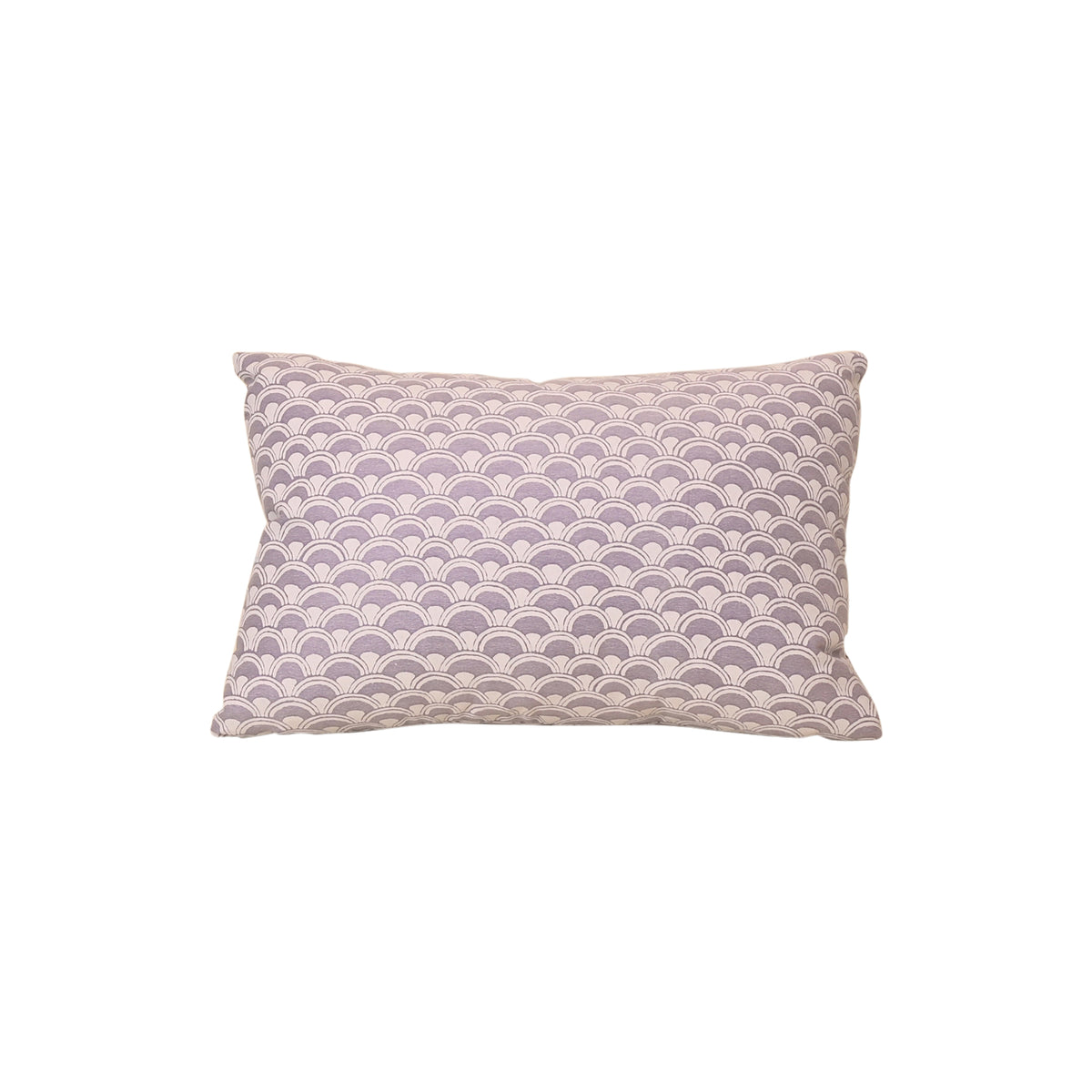Fortuny Papiro Pillow in Lavender and White