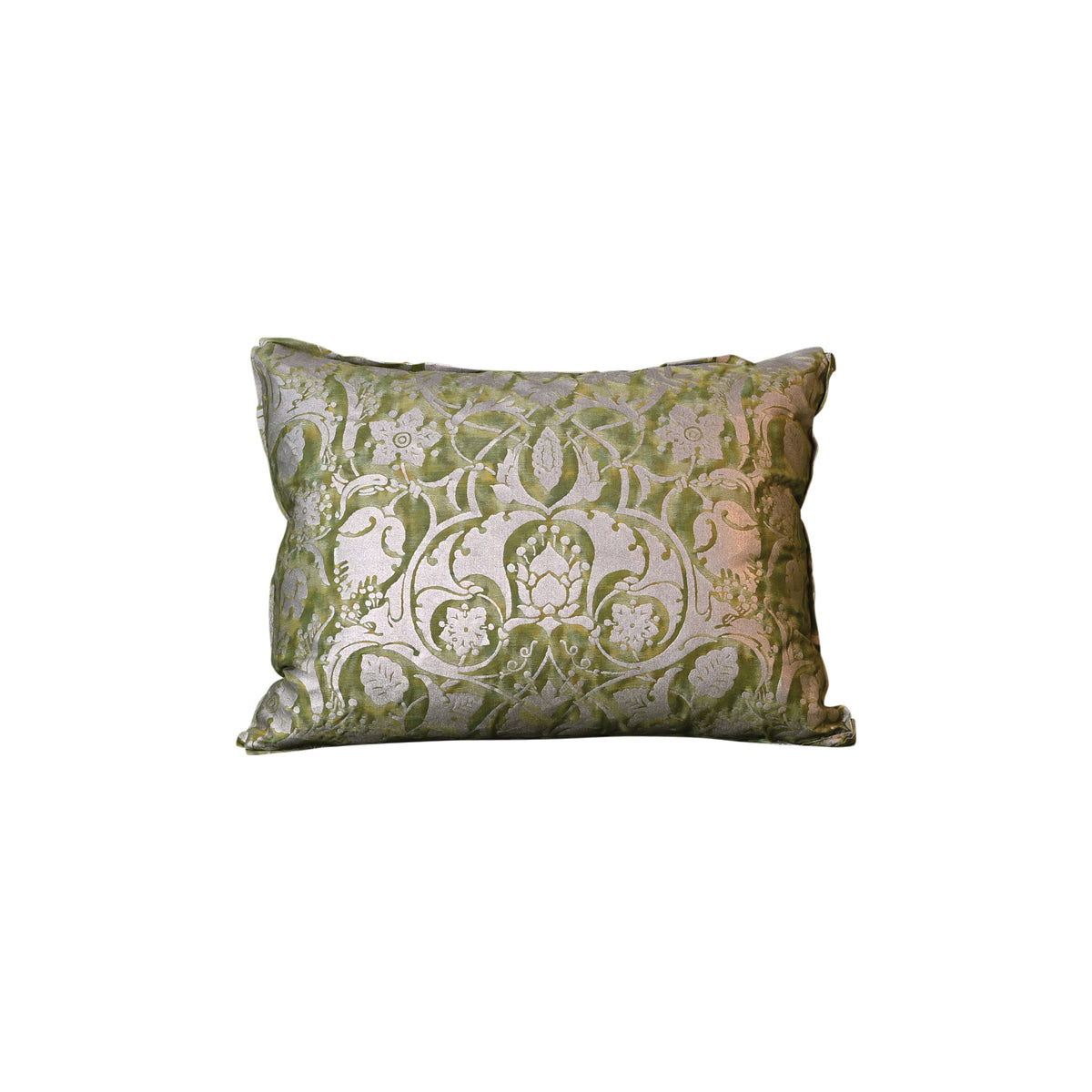 Fortuny Persepolis Pillow in Green and Gold