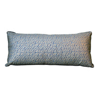 Fortuny Rabat Pillow in Palace Blue and Silvery Gold