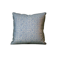 Fortuny Rabat Pillow in Palace Blue and Silvery Gold