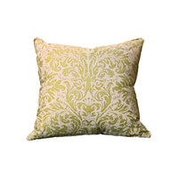 Fortuny Sevres Pillow in Bayou-Lime Green and Beige
