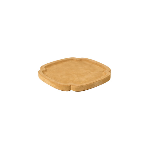 Small Vitruvio Valet Tray #1 in Suede