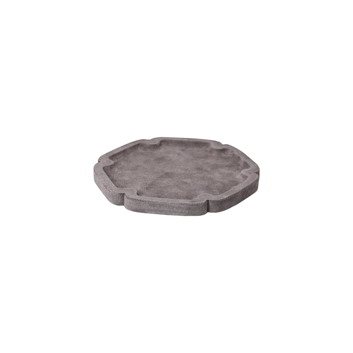 Small Vitruvio Valet Tray #2 in Suede