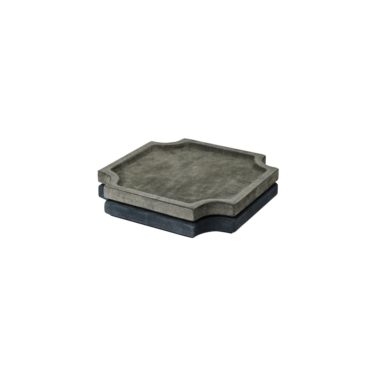 Small Vitruvio Valet Tray #3 in Suede
