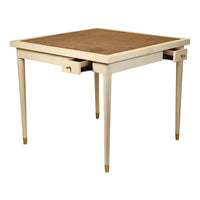 Evenson Game Table in Parchment