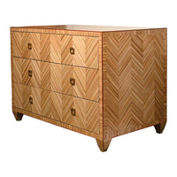 Trimble Chest in Straw Marquetry
