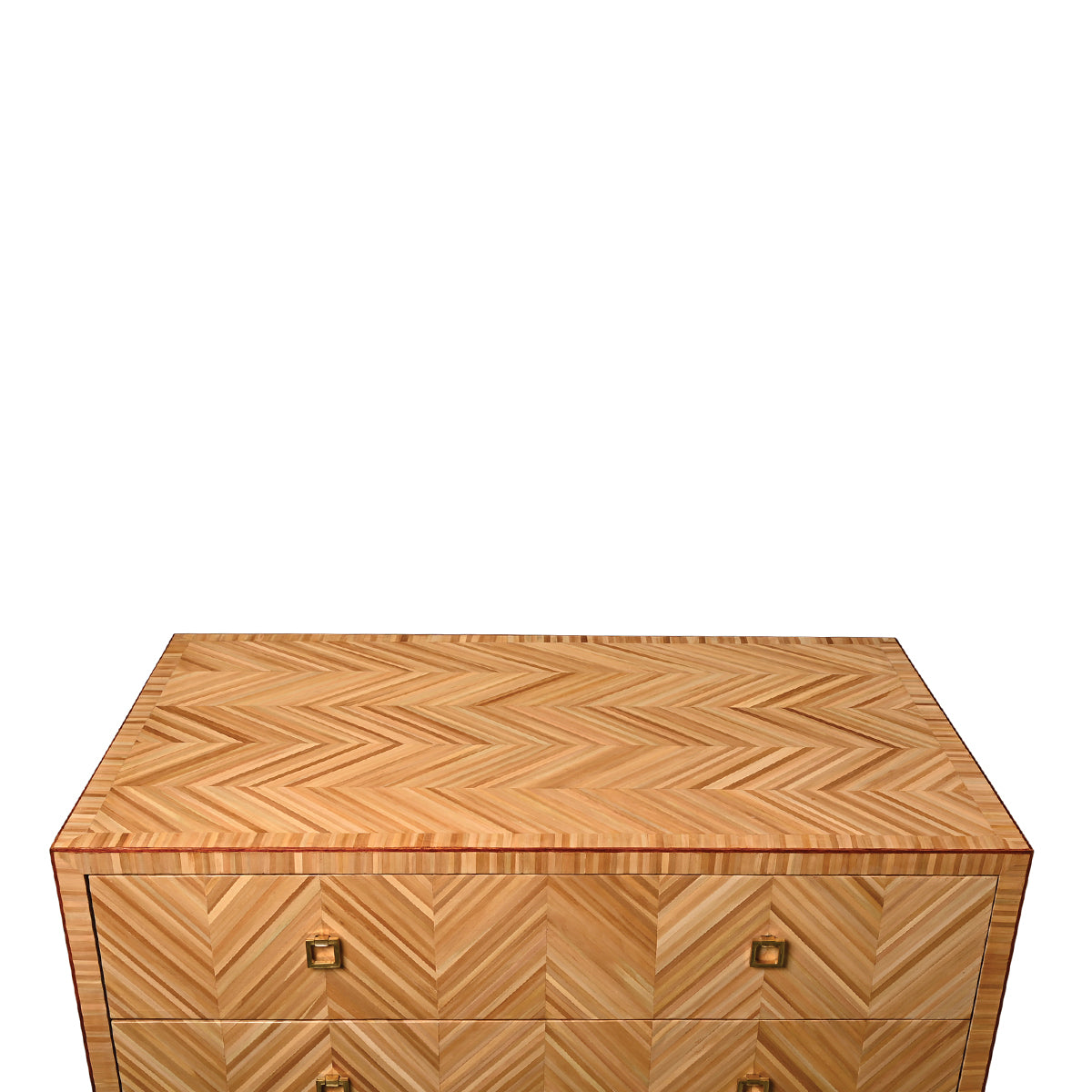 Trimble Chest in Straw Marquetry