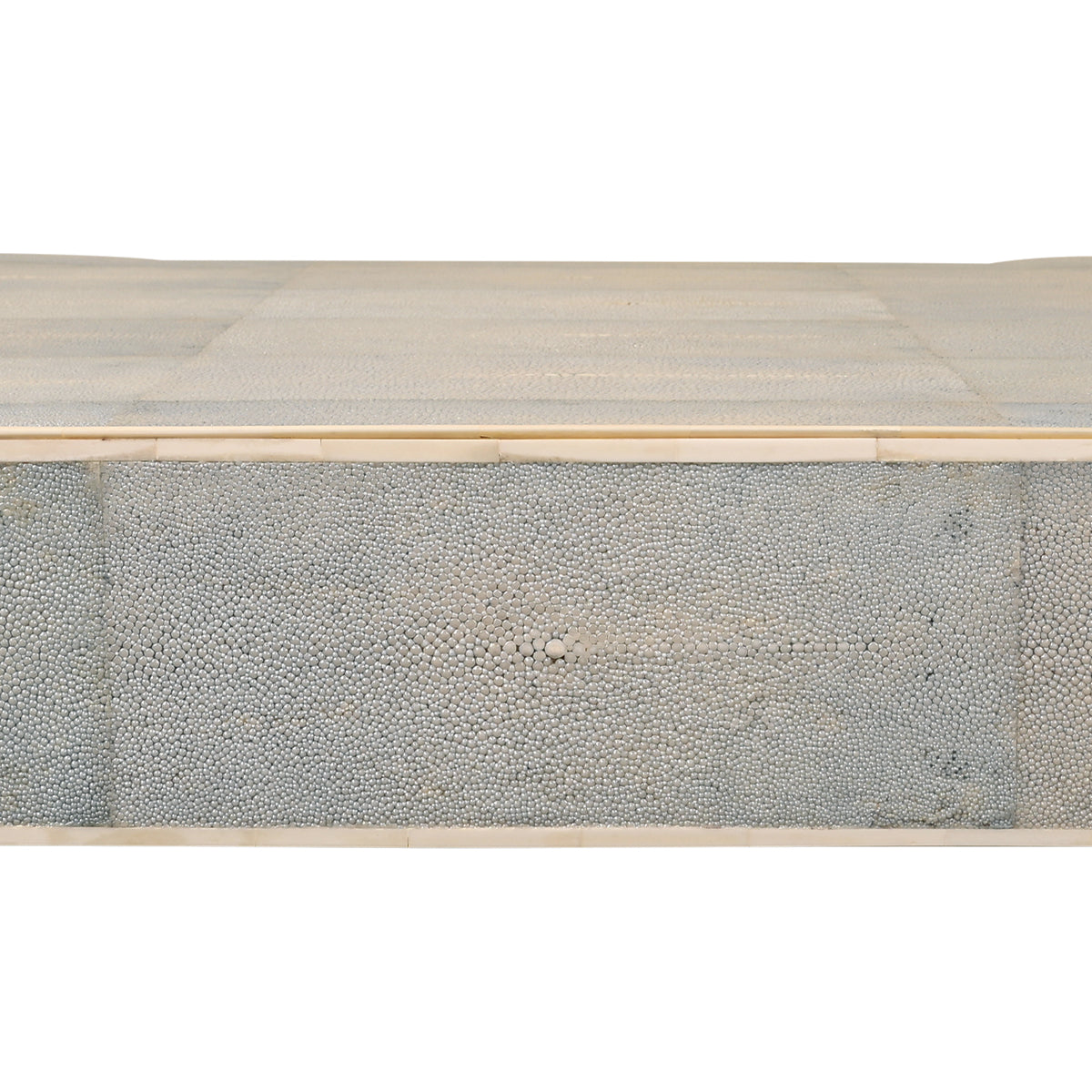 Vendome Table in Ciel Blue Shagreen