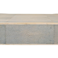 Vendome Table in Ciel Blue Shagreen
