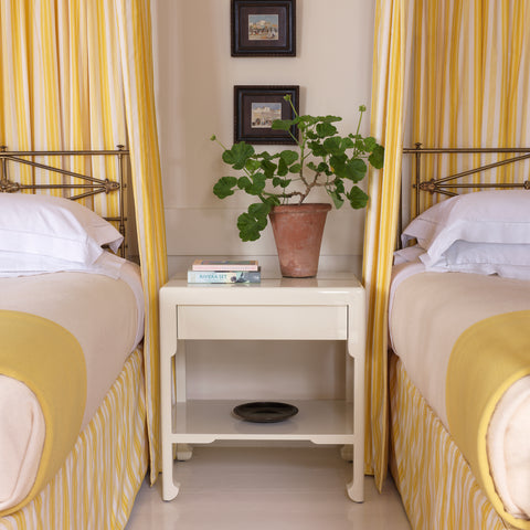 Wide Gazebo Bedside Table