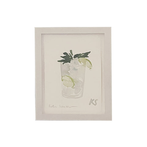 Kate Schelter, Gin and Tonic with Mint and Lime