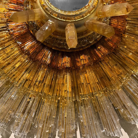 Mark Evans, Golden Ombré Convex Mirror