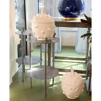 10-Inch Naturalistic Gourd in Matte White