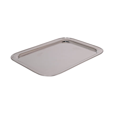 Vintage Oblong Tray with Rolled Rim