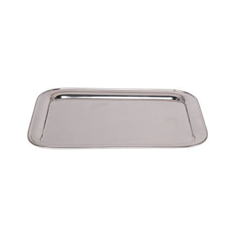 Vintage Oblong Tray with Rolled Rim