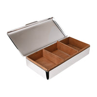 Vintage 9.75" Rectangular Box with Plain Cushioned Lid