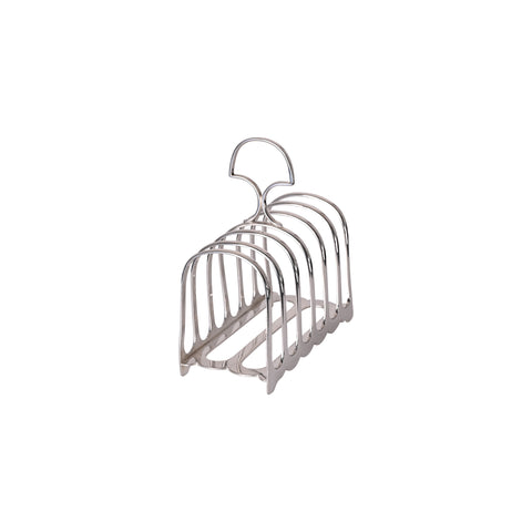 Vintage 6-Slice Toast Rack with Rounded Arches