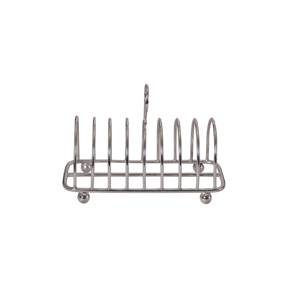 Vintage 8-Slice Toast Rack with Rounded Arches