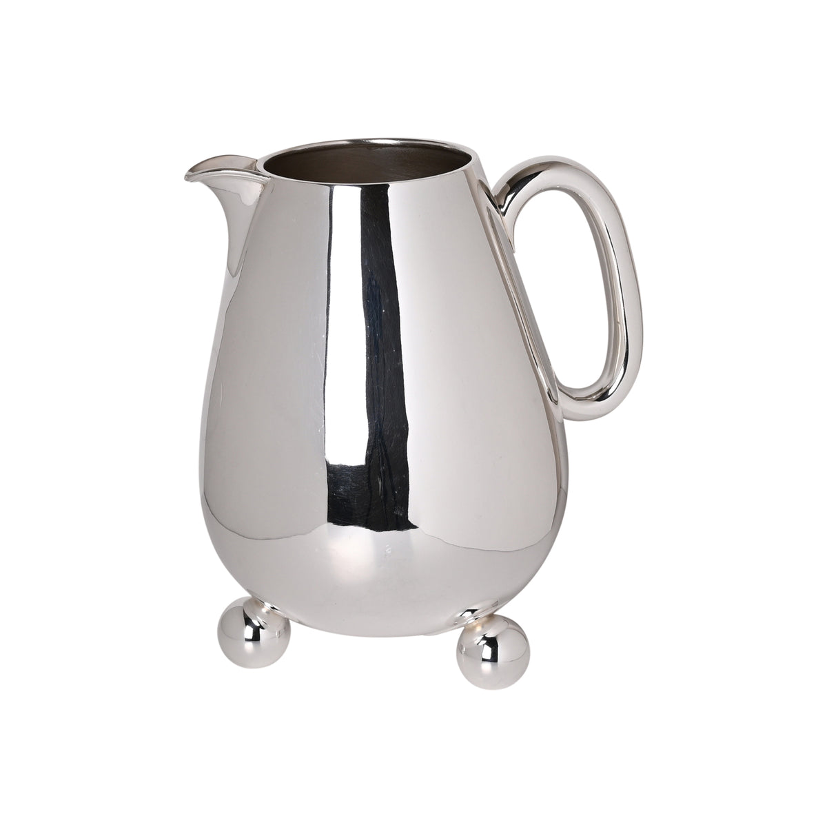Vintage Water Pitcher with Ball Feet