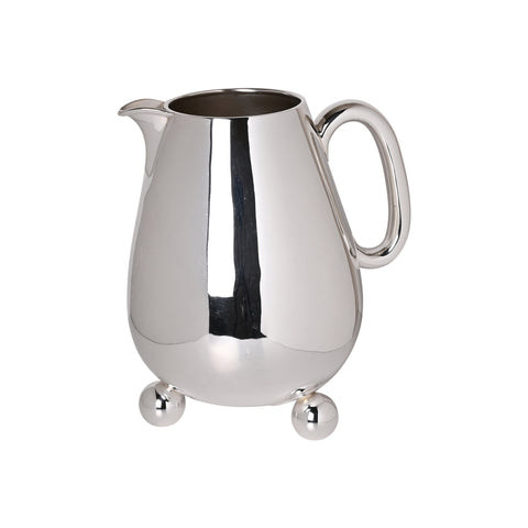 Vintage Water Pitcher with Ball Feet