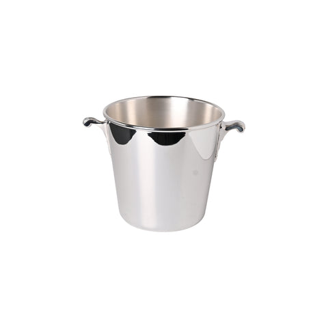 Vintage 5" Ice Bucket with Deco Scroll Handles