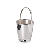 Vintage 6" Ice Pail with Pedestal Base and Hinged Handle