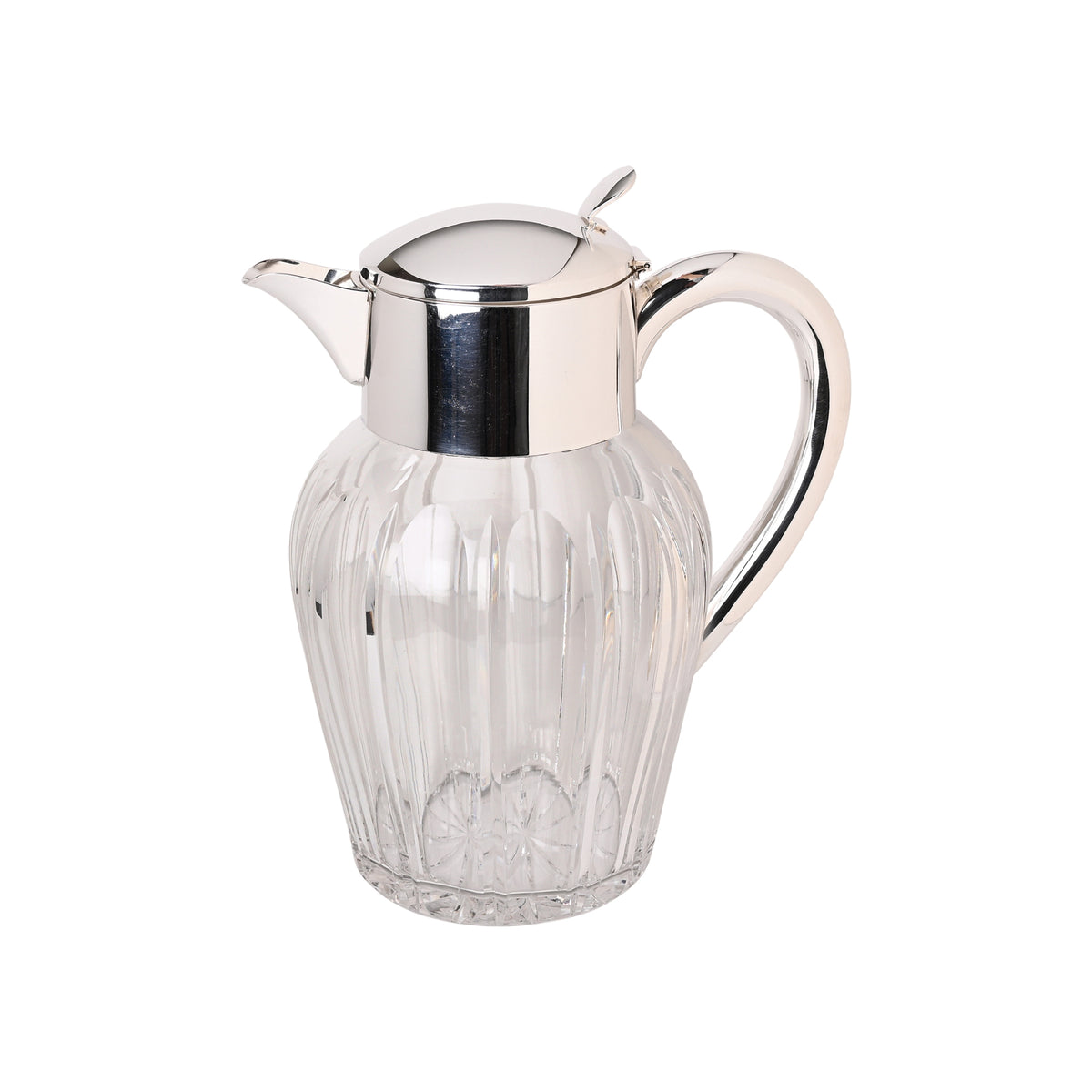Vintage Glass Lemonade Pitcher