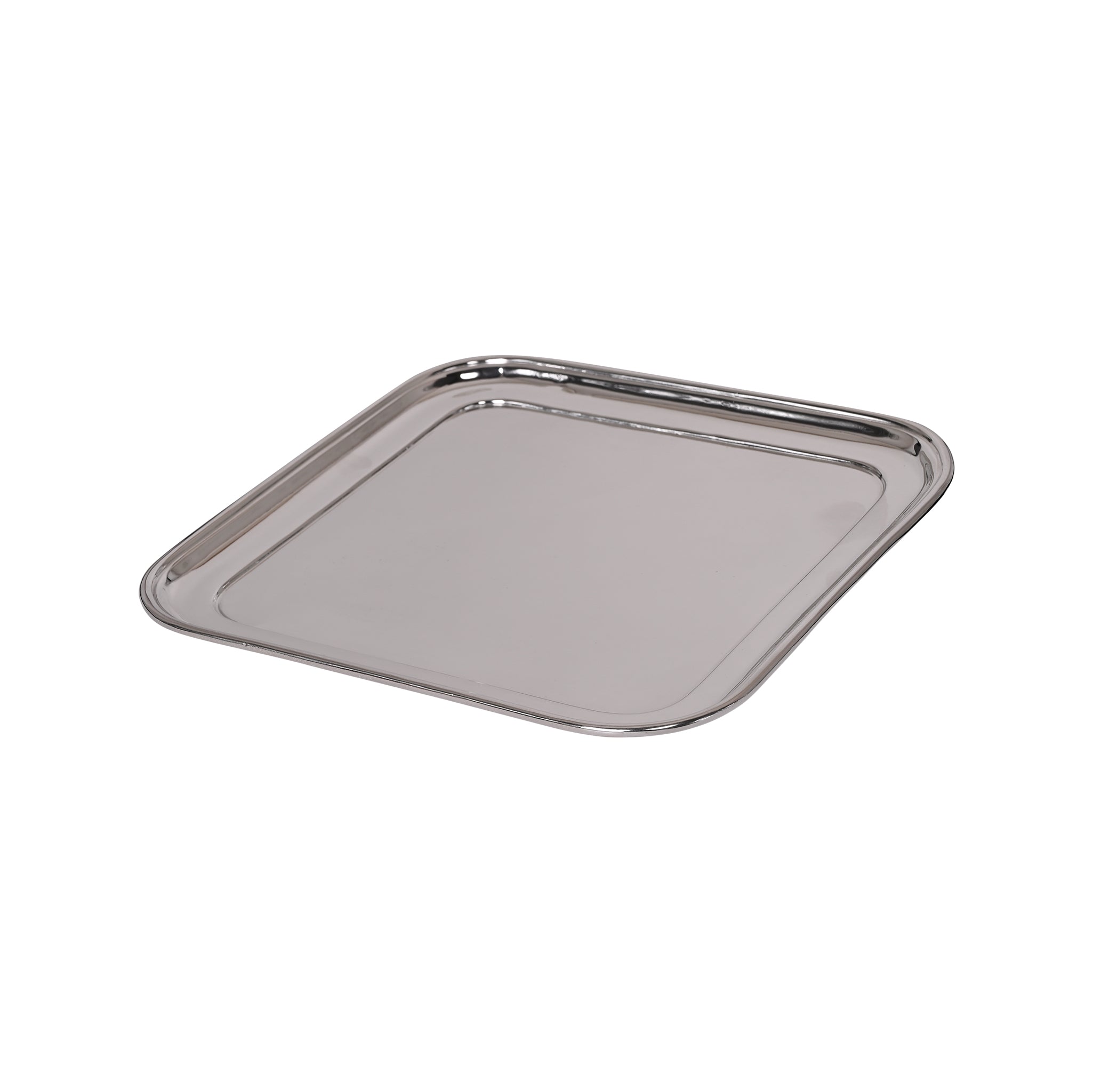 Tray Rim Vintage Square Tray with Rolled Rim – KRB