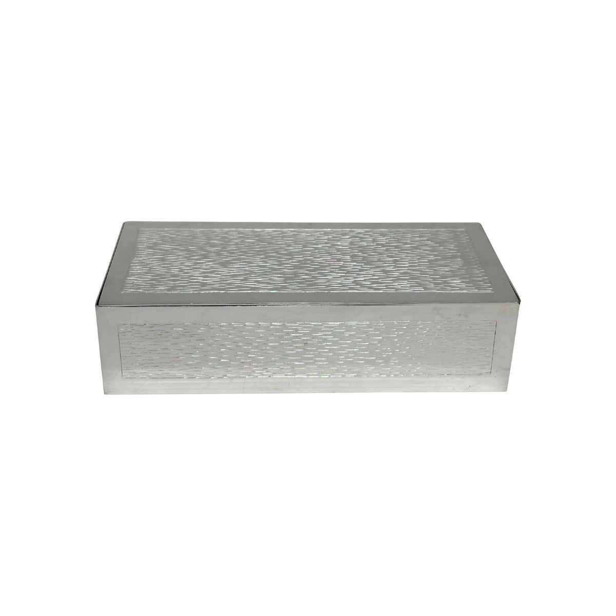 Vintage Box with Wood-Grained Engraving