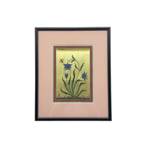 Hand-Painted Contemporary Indian Botanical Paintings