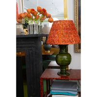 Jean Roger Renaissance Lamp in Khaki Green