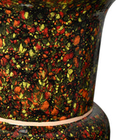 Jean Roger Medium Medici Urn in Capriccio Glaze with Bands