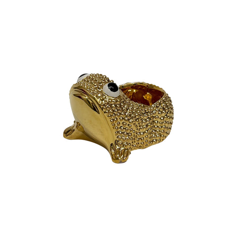 Small Jean Roger Frog in Gold