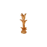 Jean Roger Tulip Candlestick in Gold