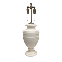 Jean Roger Large Mazarin Lamp in Matte White