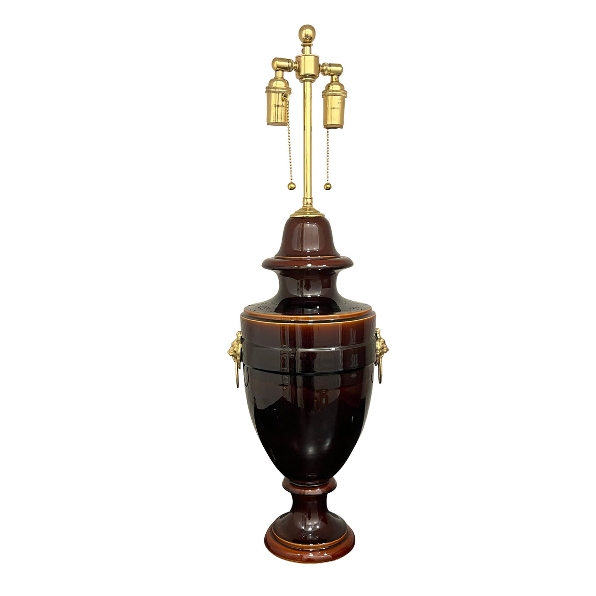 Jean Roger Trianon Lamp in Cognac