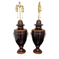 Jean Roger Trianon Lamp in Cognac