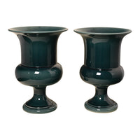 Jean Roger Medium Medici Urn in Peacock