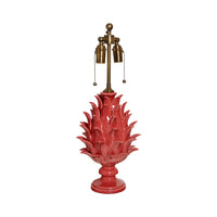 Jean Roger Medium Flame Finial Lamp in Rose